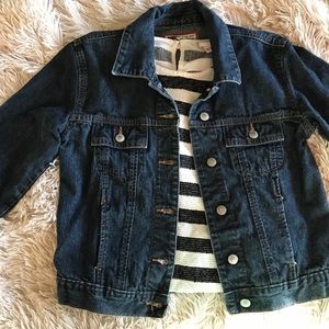 Vintage Old Navy Dark Wash Jean Jacket